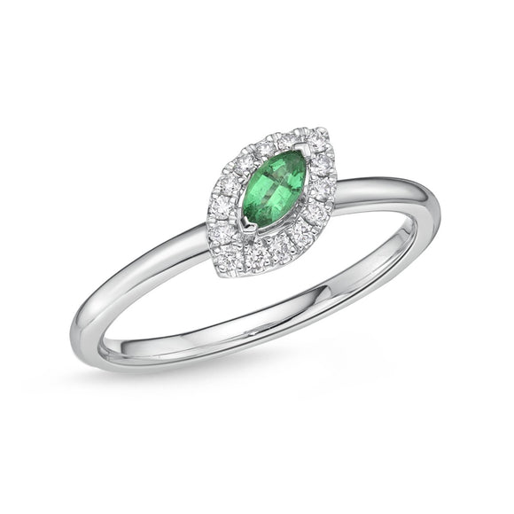 FRSUM06_EM Stack'em Up Emerald Fashion Ring