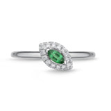 FRSUM06_EM Stack'em Up Emerald Fashion Ring
