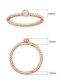 FRSUR03_00 Stack'em Up Diamond Fashion Ring
