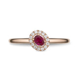 FRSUV06_RU Stack'em Up Ruby Fashion Ring