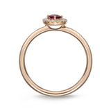 FRSUV06_RU Stack'em Up Ruby Fashion Ring