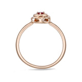 FRVL102_RU Valley of Light Ruby Illusion-setting Ring