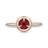 FRVL103_RU Valley of Light Ruby Illusion-setting Ring