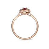 FRVL104_RU Valley of Light Ruby Illusion-setting Ring