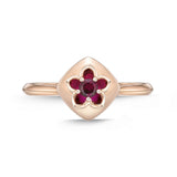 FRVL107_RU Valley of Light Ruby Illusion-setting Ring