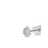 FXBQ121_00 Diamond Bouquets Studs Single Earring