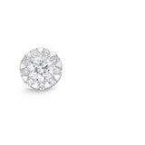 FXBQ128_00 Diamond Bouquets Studs Single Earring