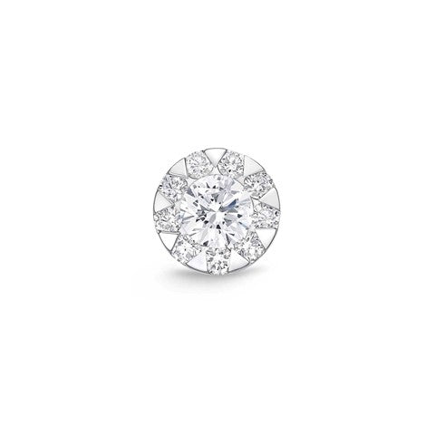 FXBQ131_00 Diamond Bouquets Studs Single Earring