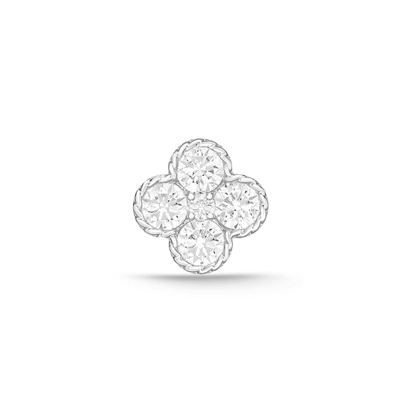 FXDD401_00 Diamond Line Studs Single Earring
