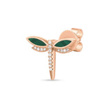 FXLC219 L-Garden Studs Single Earring
