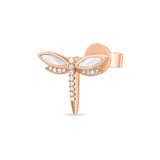 FXLC219 L-Garden Studs Single Earring