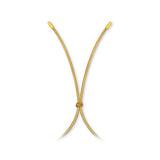 GNCN233_00 24K Zodiac Gemini Large Pendant