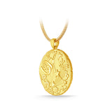 GNCN234_00 24K Zodiac Cancer Large Pendant