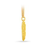 GNCN235_00 24K Zodiac Leo Large Pendant