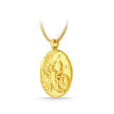 GNCN238_00 24K Zodiac Scorpion Large Pendant