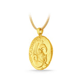 GNCN240_00 24K Zodiac Capricorn Large Pendant