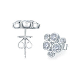 MEBZC05_00 Bezel Studs Earrings