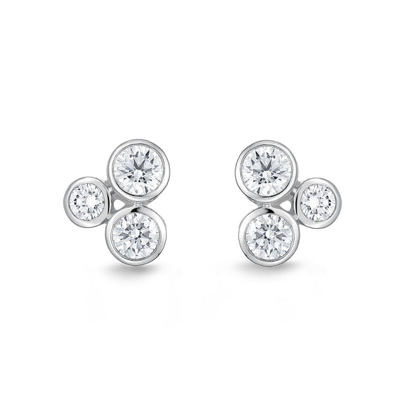 MEBZD01_00 Bezel Studs Earrings