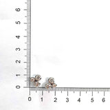 MEBZD01_00 Bezel Studs Earrings