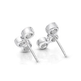 MEBZD04_00 Bezel Studs Earrings
