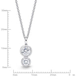MNBZF02_00 Bezel Fashion Necklace