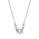 MNBZG09_00 Bezel Fashion Necklace