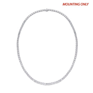 MNDD102_00 Diamond Line Line Necklace