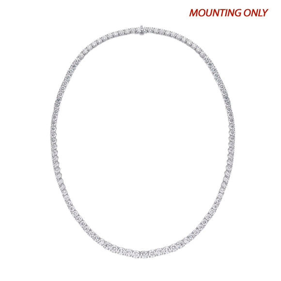 MNDD102_00 Diamond Line Line Necklace