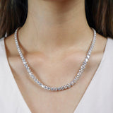 MNDD102_00 Diamond Line Line Necklace