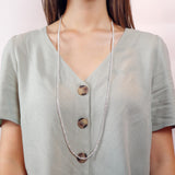 MNDD110_00 Diamond Line Line Necklace