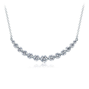 MNDDF06_00 Diamond Line Classic Necklace