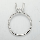 QROD*02_00 Odessa Diamond Engagement Semi-Mount Ring