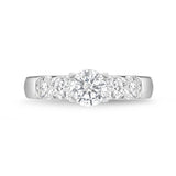 QROD*11_00 Odessa Diamond Engagement Semi-Mount Ring