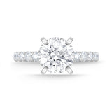 QROD*50_00 Odessa Diamond Engagement Semi-Mount Ring