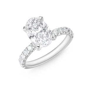 QROD*51_00 Odessa Diamond Engagement Semi-Mount Ring