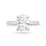 QROD*51_00 Odessa Diamond Engagement Semi-Mount Ring
