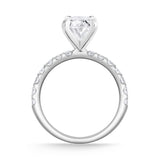 QROD*51_00 Odessa Diamond Engagement Semi-Mount Ring