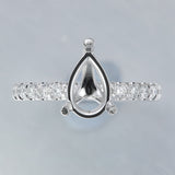 QROD*75_00 Odessa Diamond Engagement Semi-Mount Ring