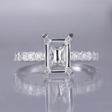 QROD*15_00 Odessa Diamond Engagement Semi-Mount Ring