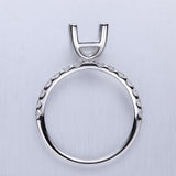 QROD*15_00 Odessa Diamond Engagement Semi-Mount Ring