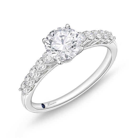 QRPM*33_00 Promise Diamond Engagement Semi-Mount Ring