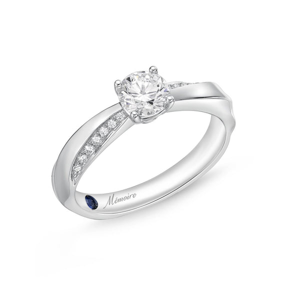 QRPM*35_00 Promise Diamond Engagement Semi-Mount Ring