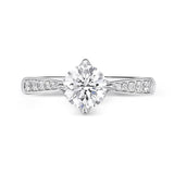 QRPM*40_00 Promise Diamond Engagement Semi-Mount Ring
