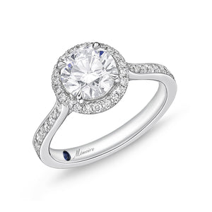 QRPM*41_00 Promise Diamond Engagement Semi-Mount Ring