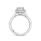QRPM*41_00 Promise Diamond Engagement Semi-Mount Ring