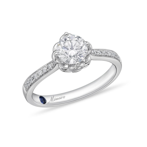 QRPM*43_00 Promise Diamond Engagement Semi-Mount Ring