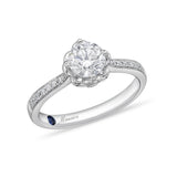 QRPM*43_00 Promise Diamond Engagement Semi-Mount Ring