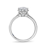 QRPM*43_00 Promise Diamond Engagement Semi-Mount Ring