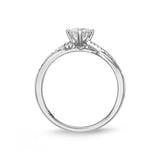 QRPM*44_00 Promise Diamond Engagement Semi-Mount Ring