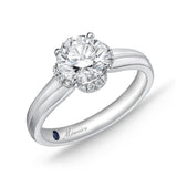 QRPM*45_00 Promise Diamond Engagement Semi-Mount Ring